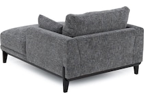 kuka grey chaise   stand alone z  