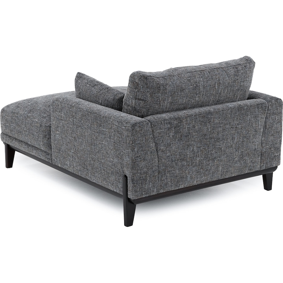 kuka grey chaise   stand alone z  