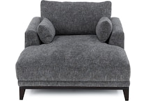 kuka grey chaise   stand alone z  