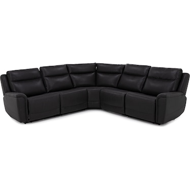 Tahoe 5-Pc. Fully Loaded Zero Gravity Reclining Modular With Heat And Massage