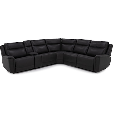 Tahoe 6-Pc. Fully Loaded Zero Gravity Reclining Modular With Heat And Massage