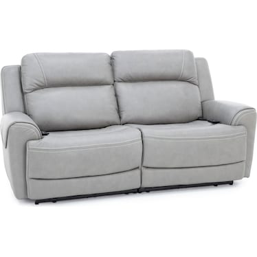 Faye Leather 2-Pc. Fully Loaded Wall Saver Reclining Loveseat with Heat and Massage