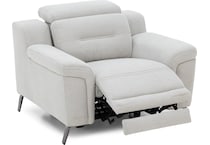 kuka grey recliner   