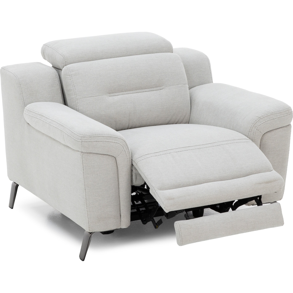 kuka grey recliner   
