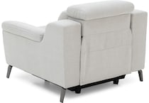 kuka grey recliner   