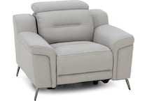 kuka grey recliner   