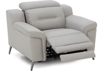 kuka grey recliner   