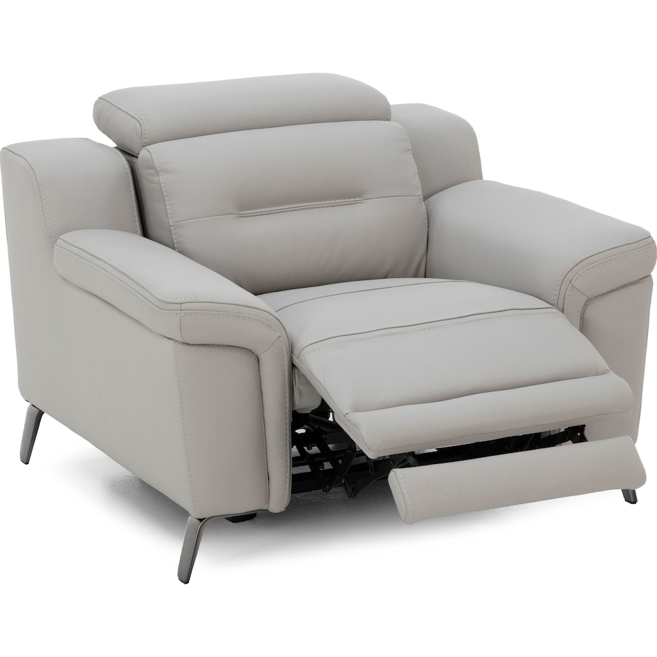 kuka grey recliner   