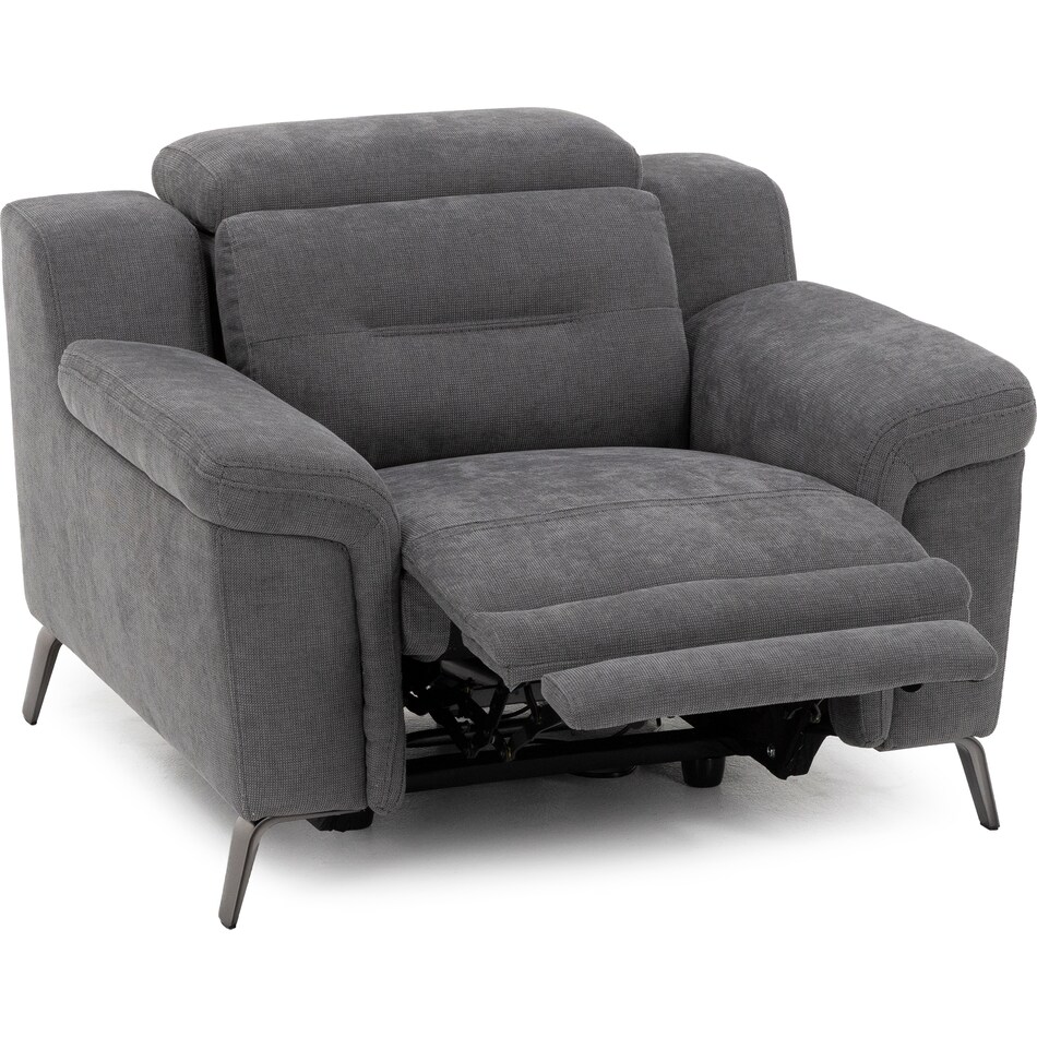 kuka grey recliner   