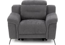kuka grey recliner   