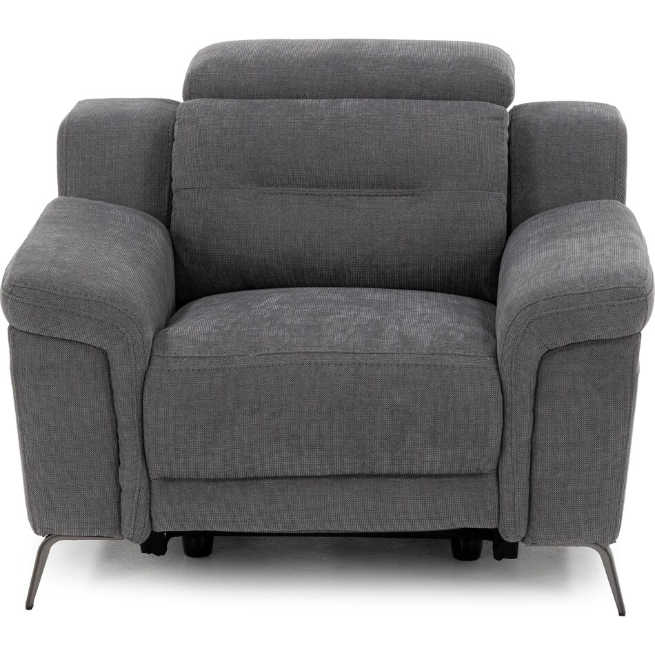 kuka grey recliner   