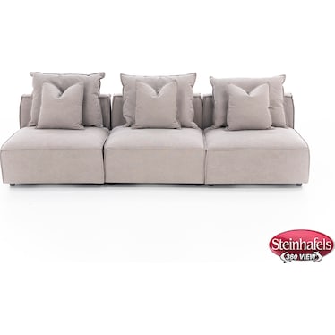 Osburn 3-Pc. Armless Sofa