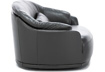 kuka grey swivel chair   
