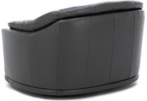 kuka grey swivel chair   