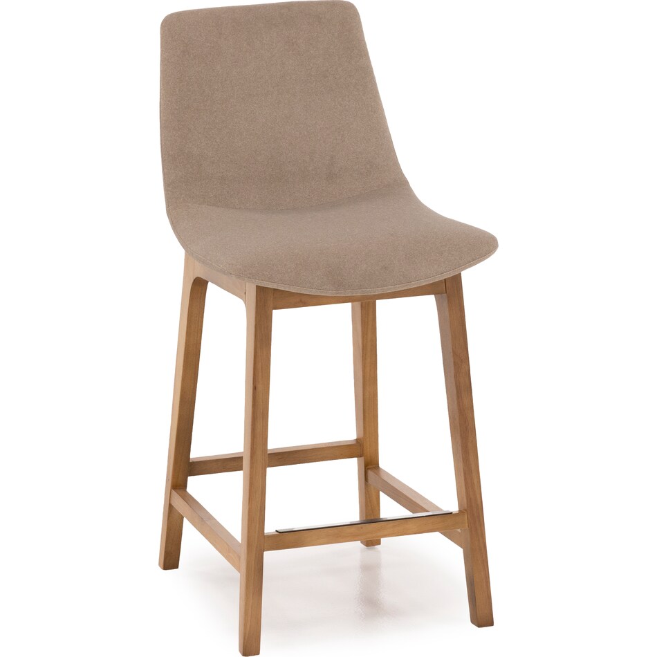 kuka tan inch & over bar seat stool   