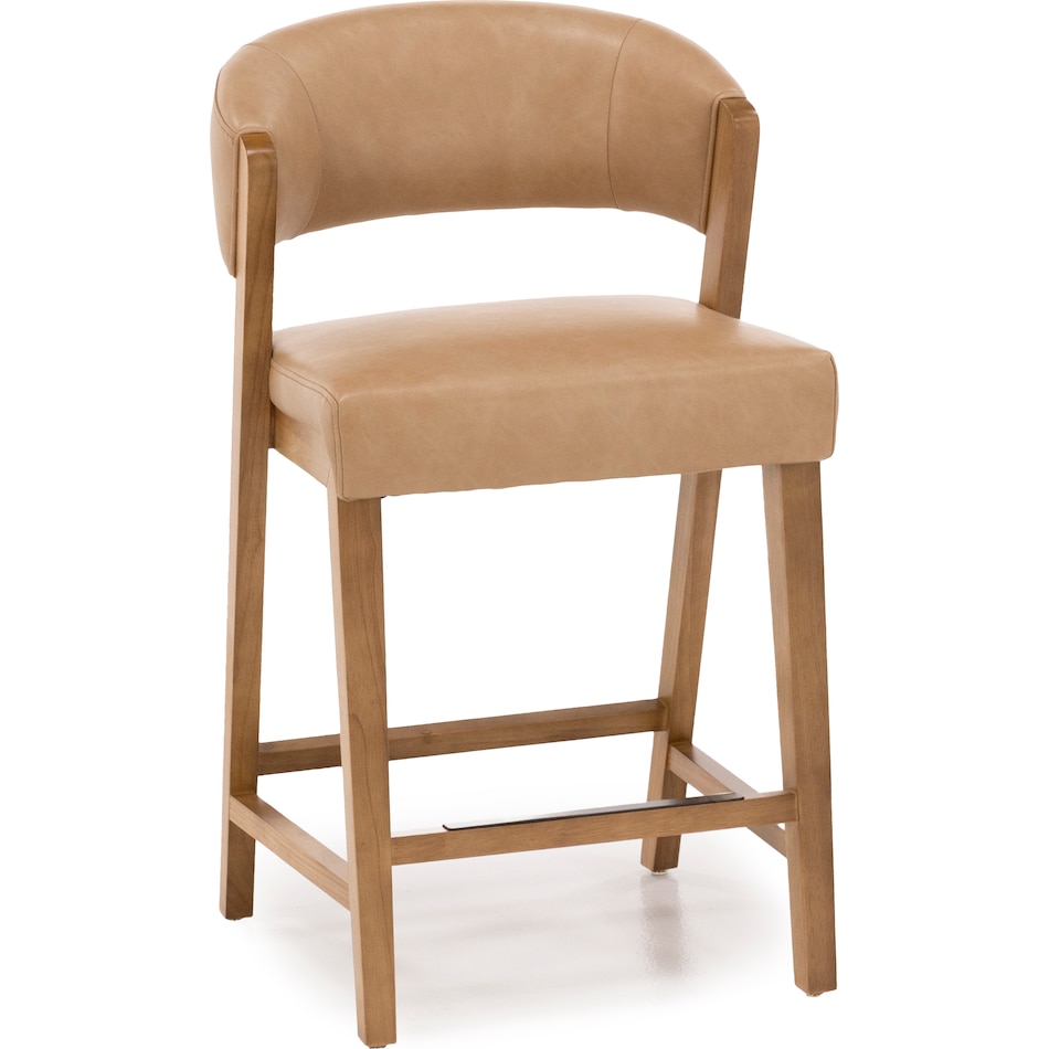 kuka tan inch & over bar seat stool   
