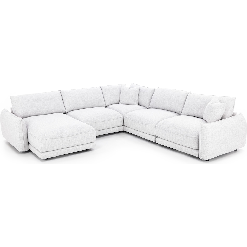 kuka white sta fab sectional pieces qqpkg  