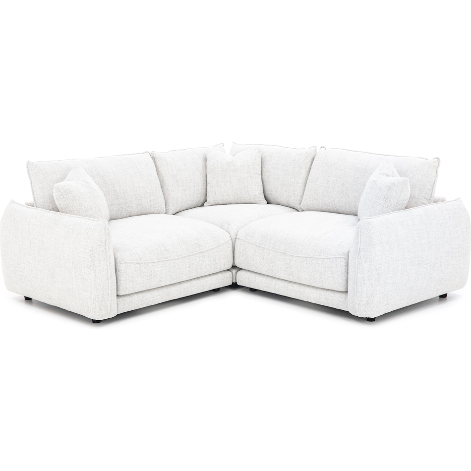 kuka white sta fab sectional pieces pkg  