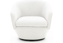 kuka white swivel chair   