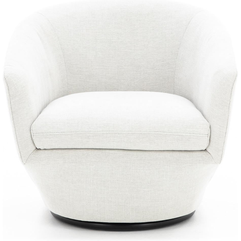 kuka white swivel chair   