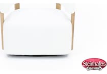 kuka white swivel chair  image   