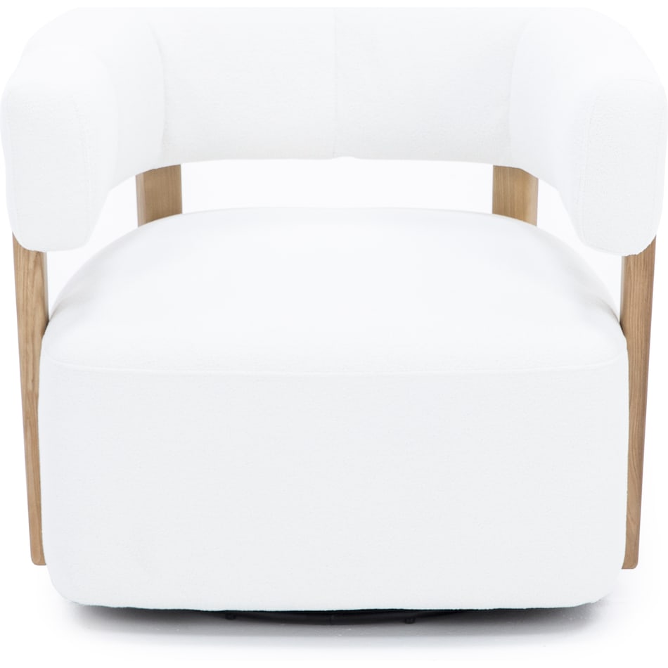 kuka white swivel chair   