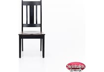 l j gascho inch standard seat height side chair  image   