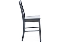 l j gascho aqua  inch counter seat height stool   