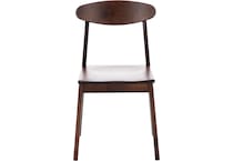 l j gascho auburn m  inch standard seat height side chair   