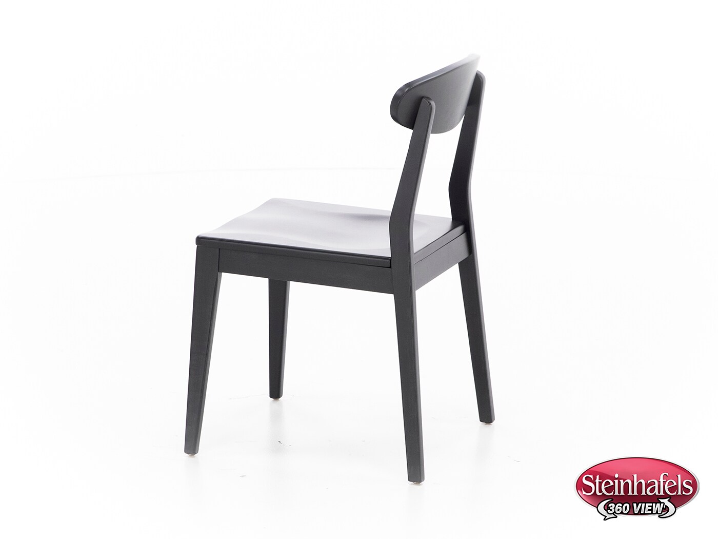 l j gascho black inch standard seat height side chair  image   