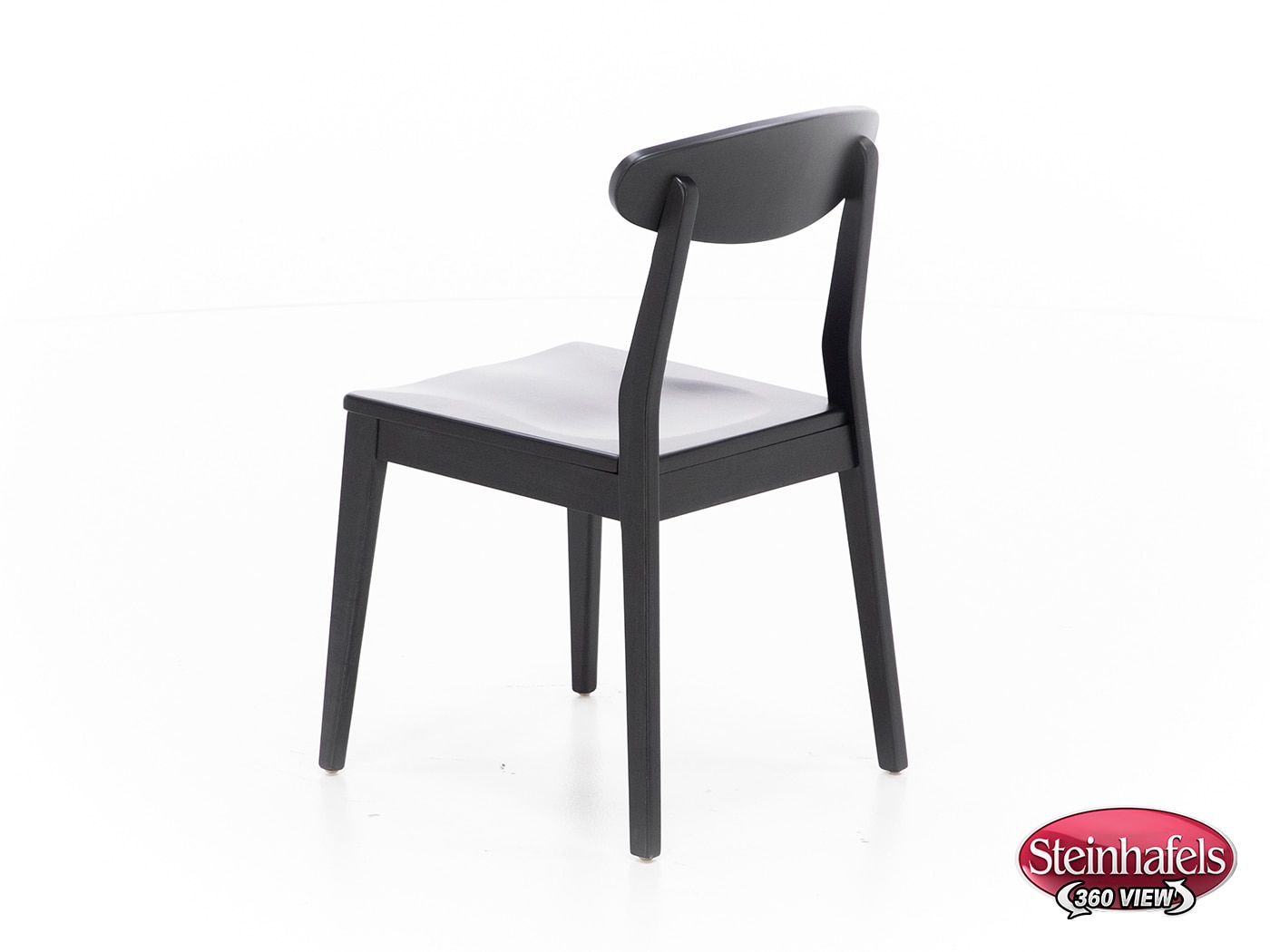 l j gascho black inch standard seat height side chair  image   