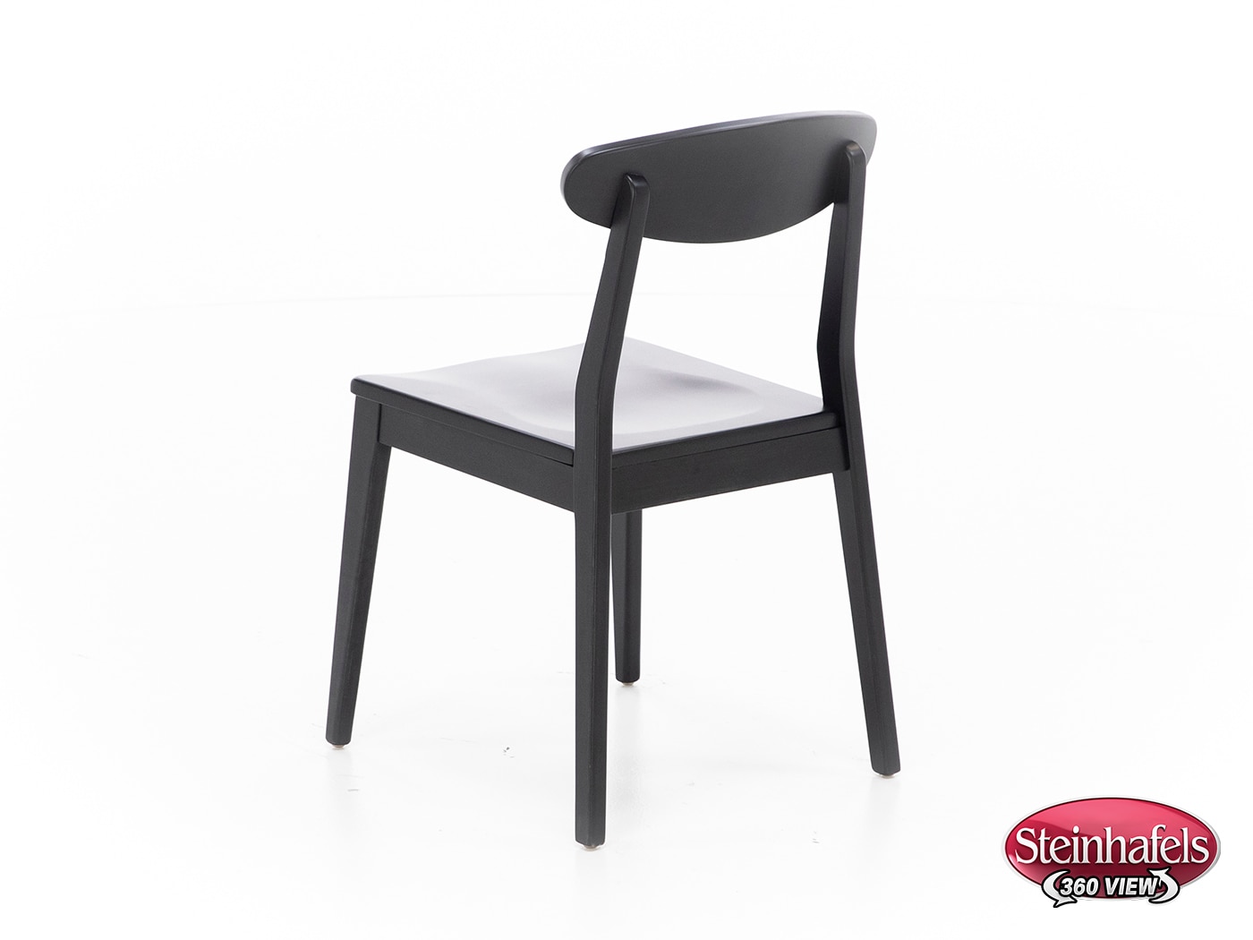 l j gascho black inch standard seat height side chair  image   