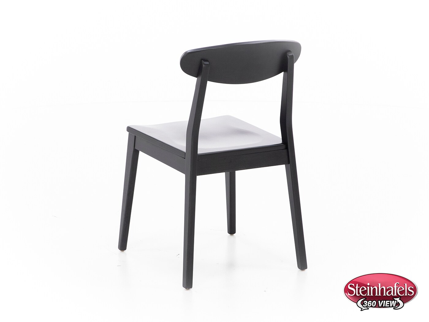 l j gascho black inch standard seat height side chair  image   