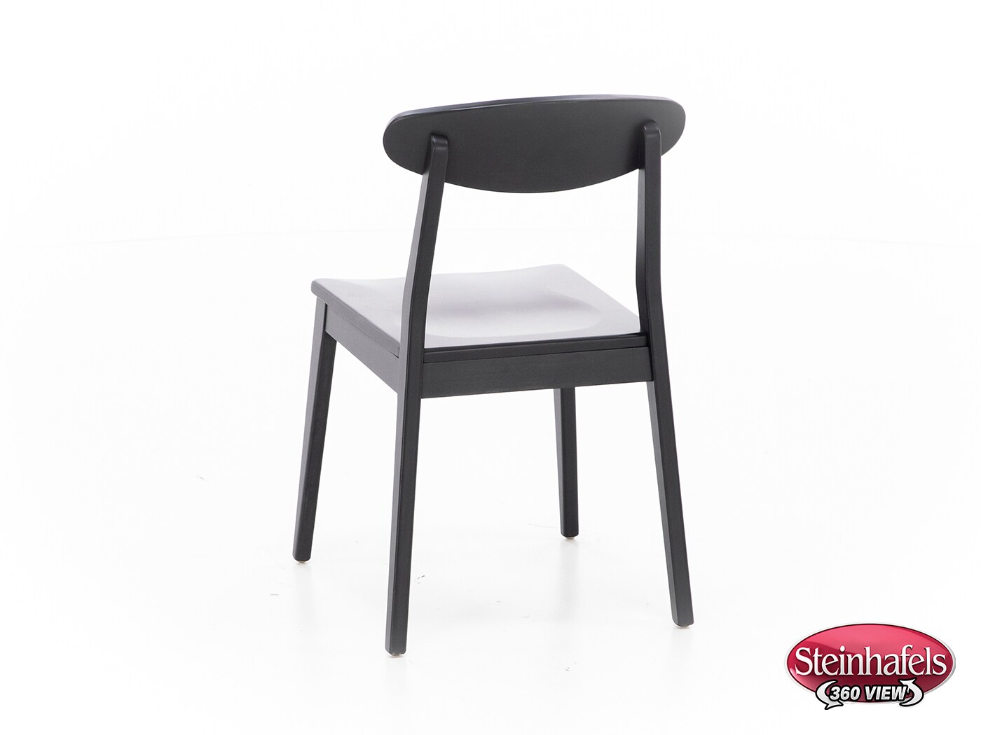 l j gascho black inch standard seat height side chair  image   