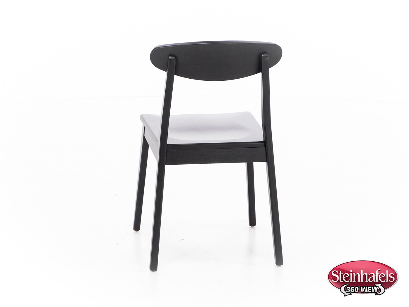 l j gascho black inch standard seat height side chair  image   