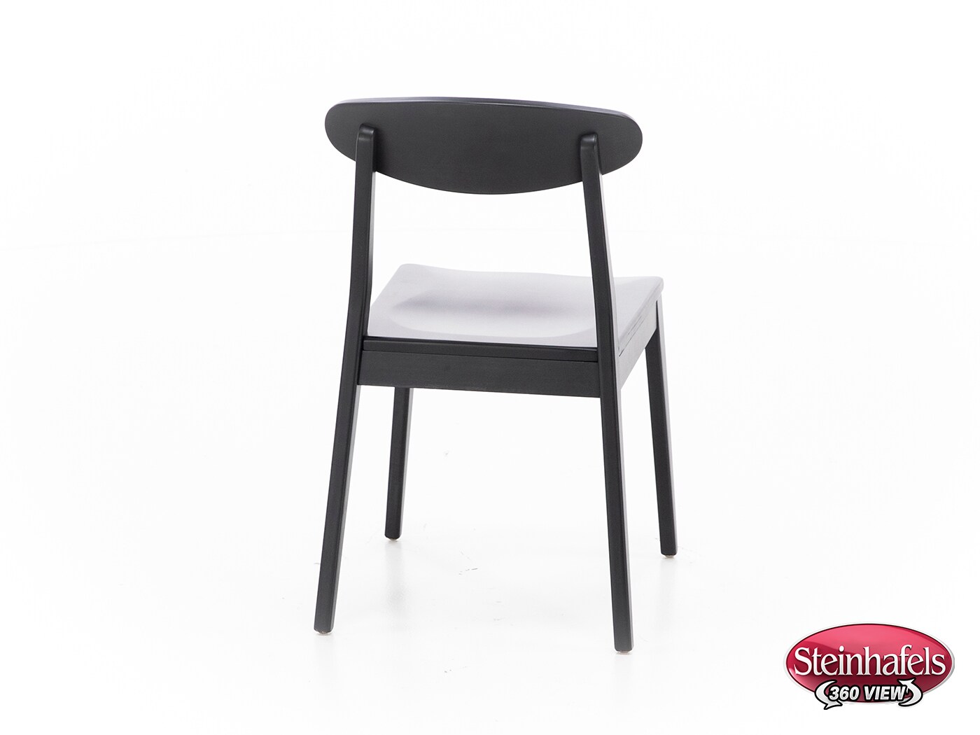 l j gascho black inch standard seat height side chair  image   