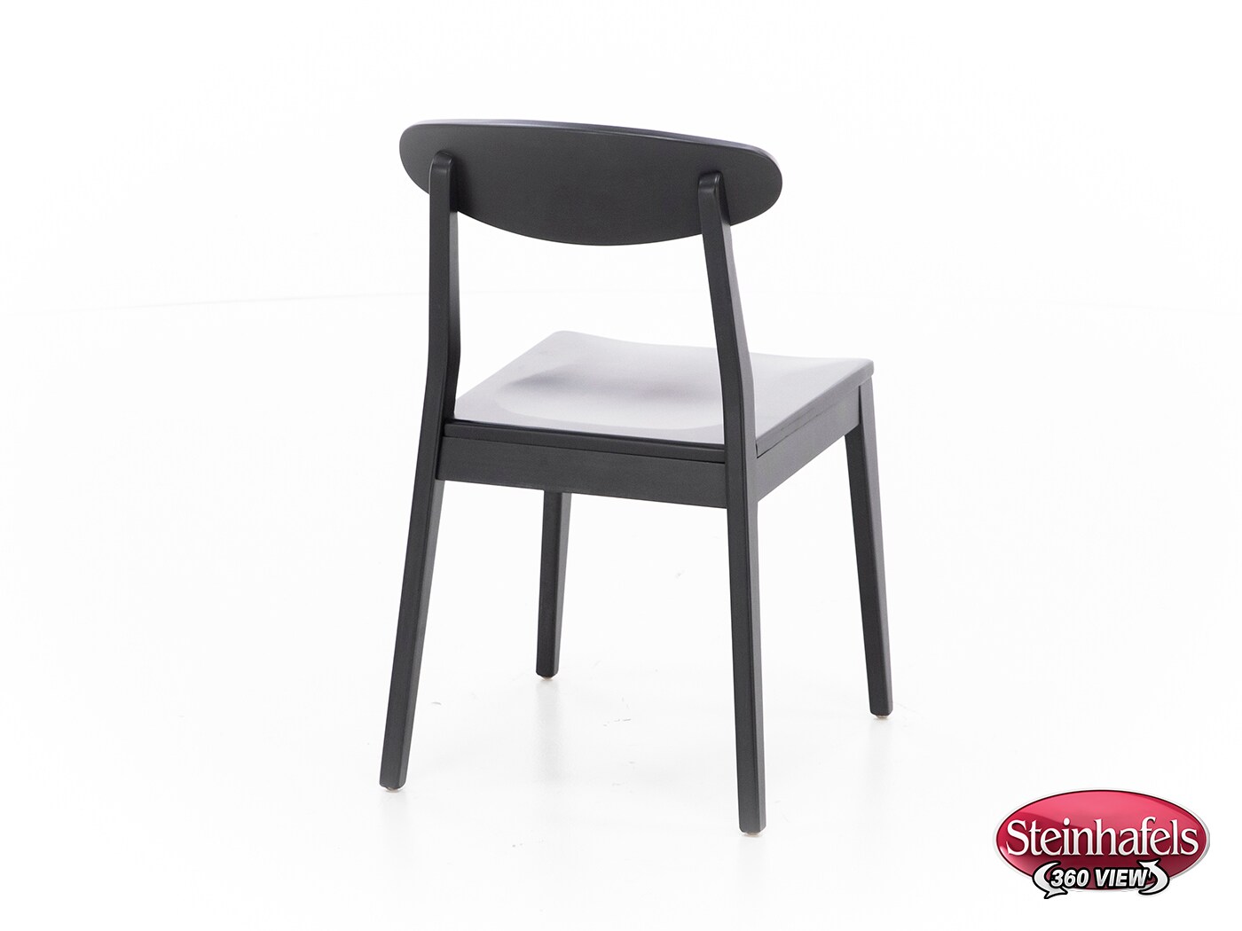 l j gascho black inch standard seat height side chair  image   