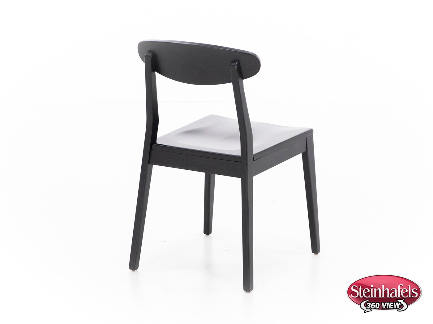l j gascho black inch standard seat height side chair  image   