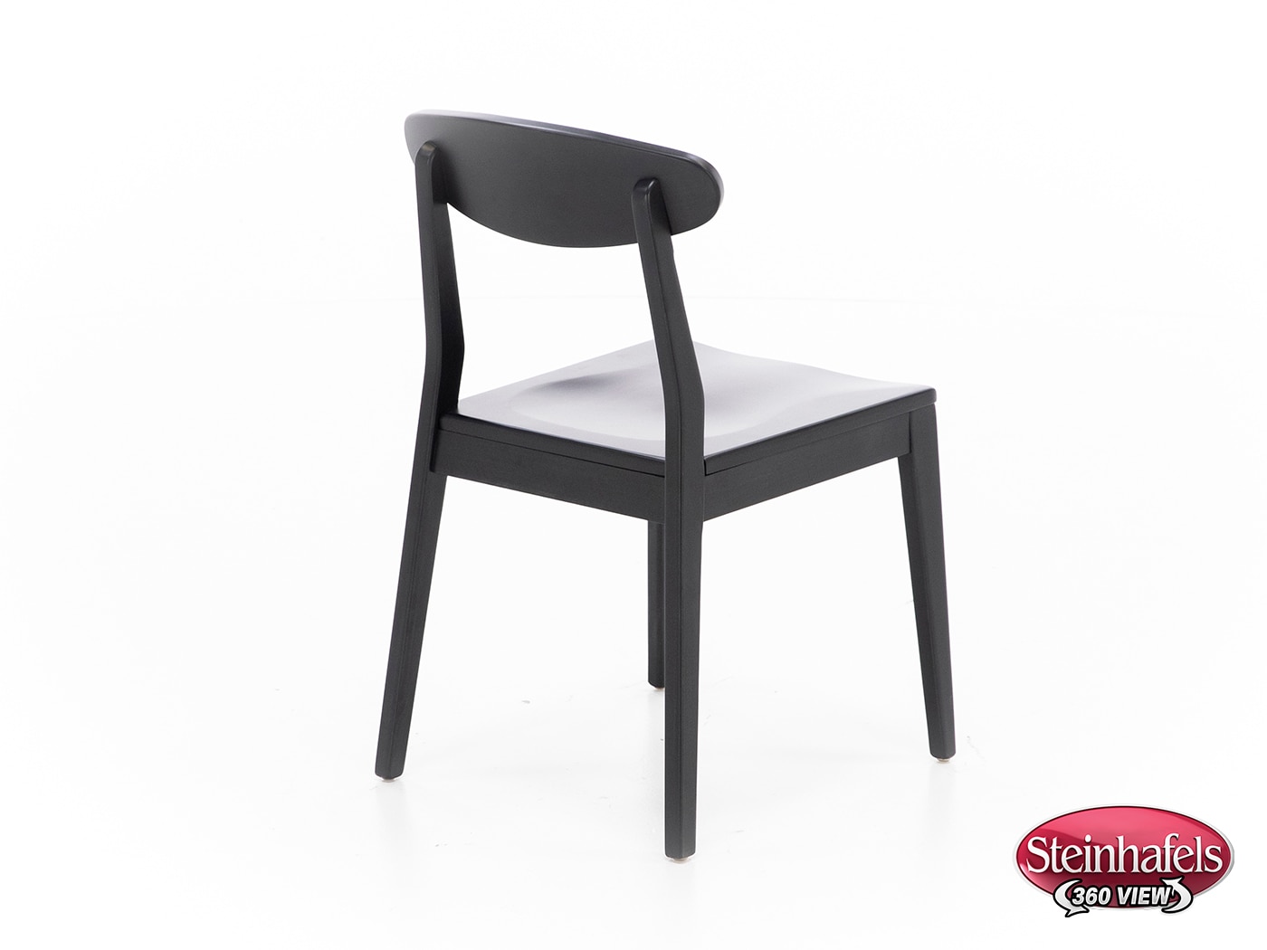 l j gascho black inch standard seat height side chair  image   