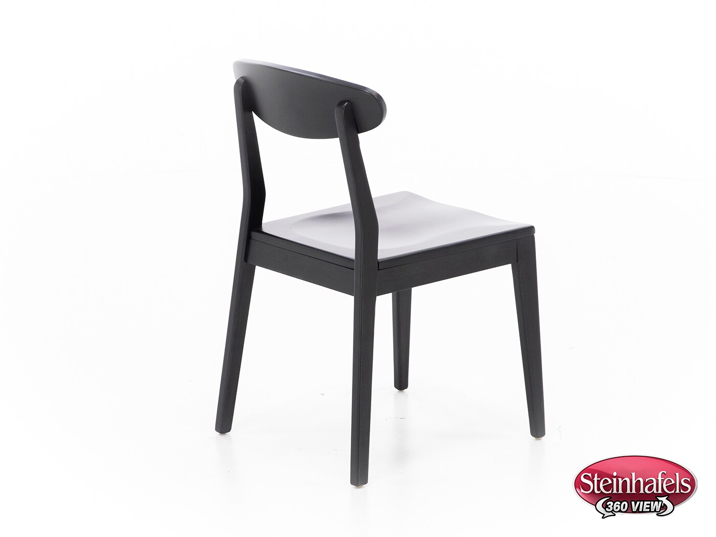 l j gascho black inch standard seat height side chair  image   