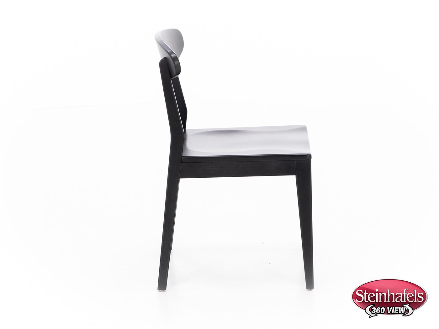 l j gascho black inch standard seat height side chair  image   