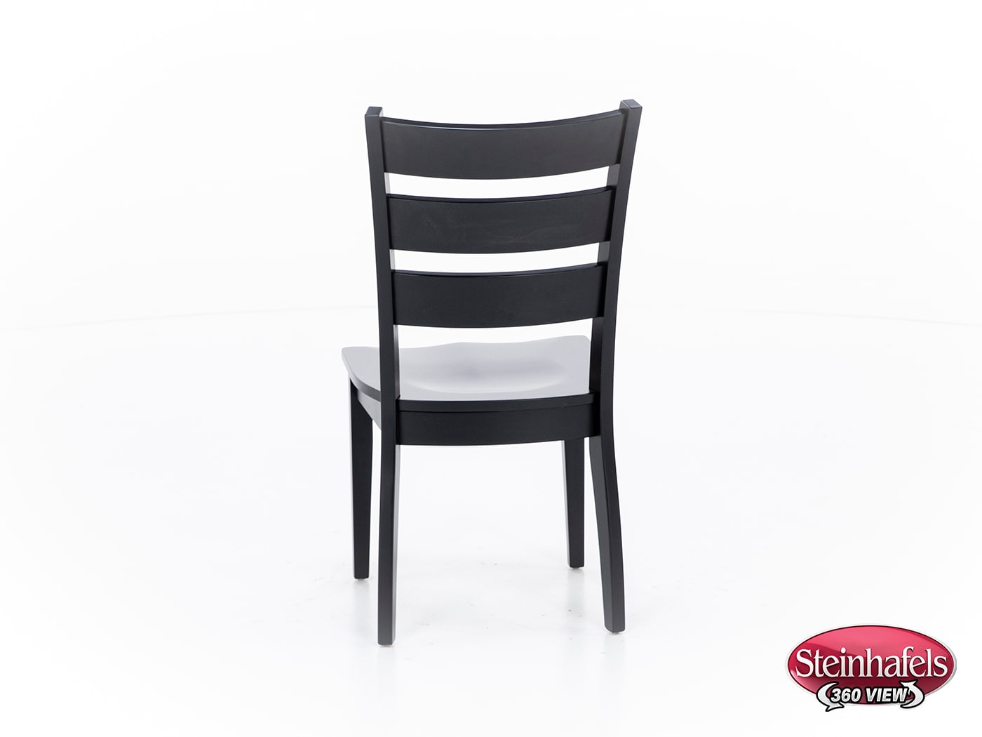 l j gascho black inch standard seat height side chair  image   