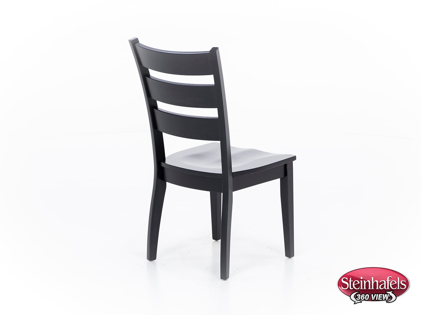 l j gascho black inch standard seat height side chair  image   