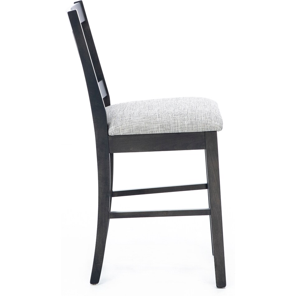 l j gascho black  inch counter seat height stool   