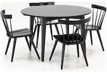 l j gascho black inch standard height round oval pkg  