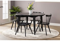 l j gascho black inch standard height round oval lifestyle image pkg  