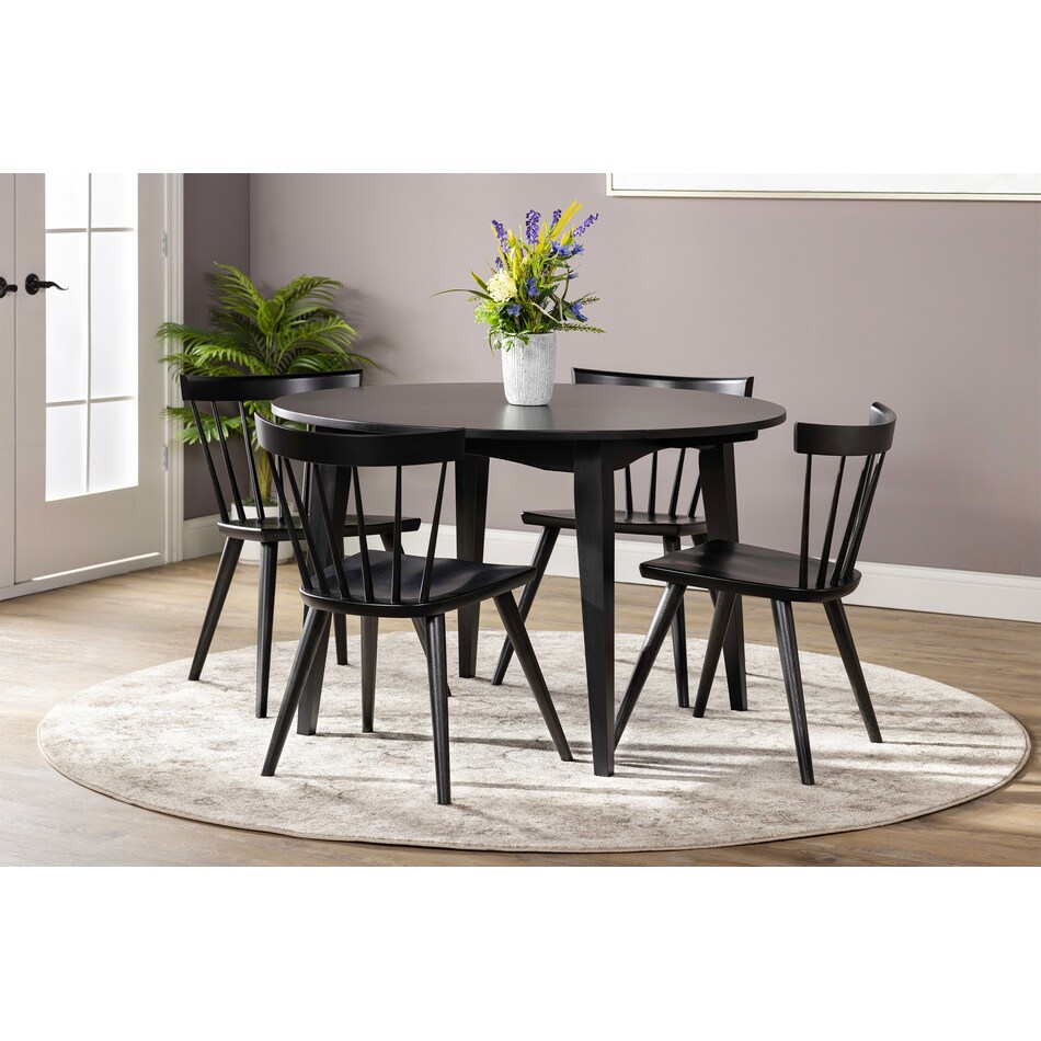 l j gascho black inch standard height round oval lifestyle image pkg  