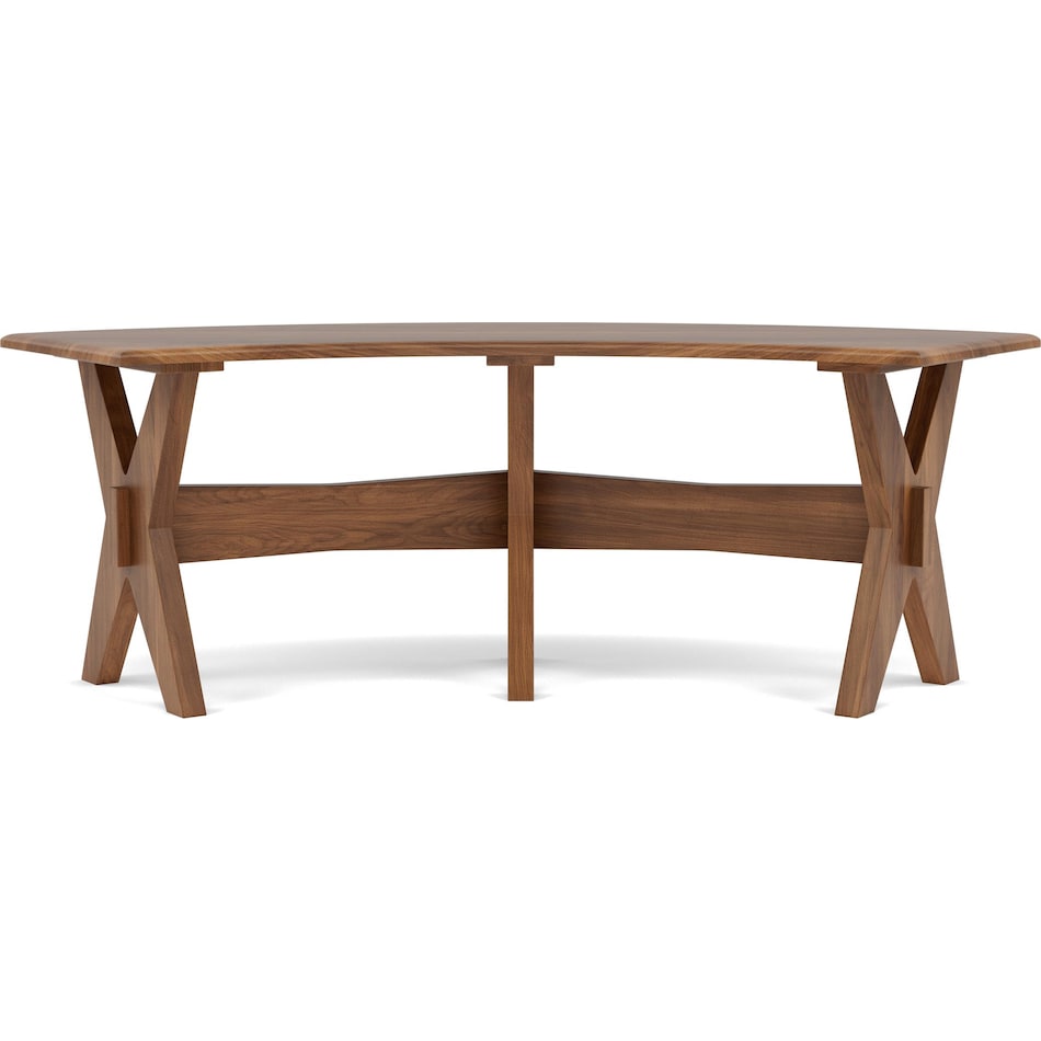 l j gascho brown inch standard seat height bench   