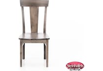 l j gascho brown inch standard seat height side chair  image   