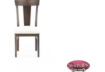 l j gascho brown inch standard seat height side chair  image   